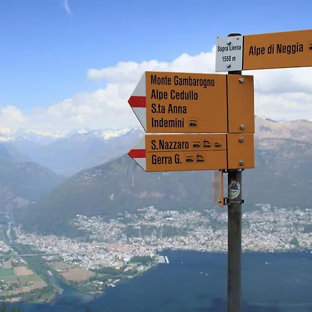Rustico La Staleta With Balcony & Views - Happy Chalet Gerra (Locarno)